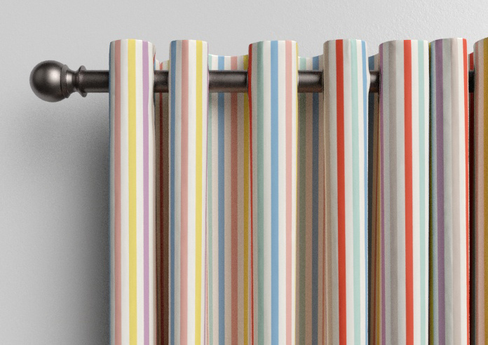 The British Stripe Co. Catherine, Brighton No.1 - Made to Measure Curtains - Image 12